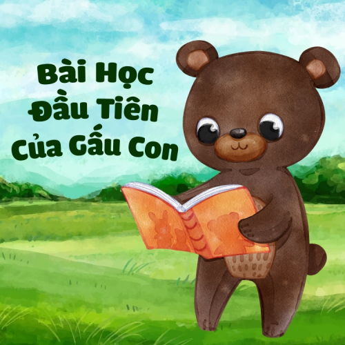 Bài học đầu tiên của gấu con 